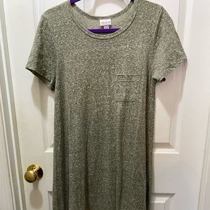 LuLaRoe Carly Green Heather S
